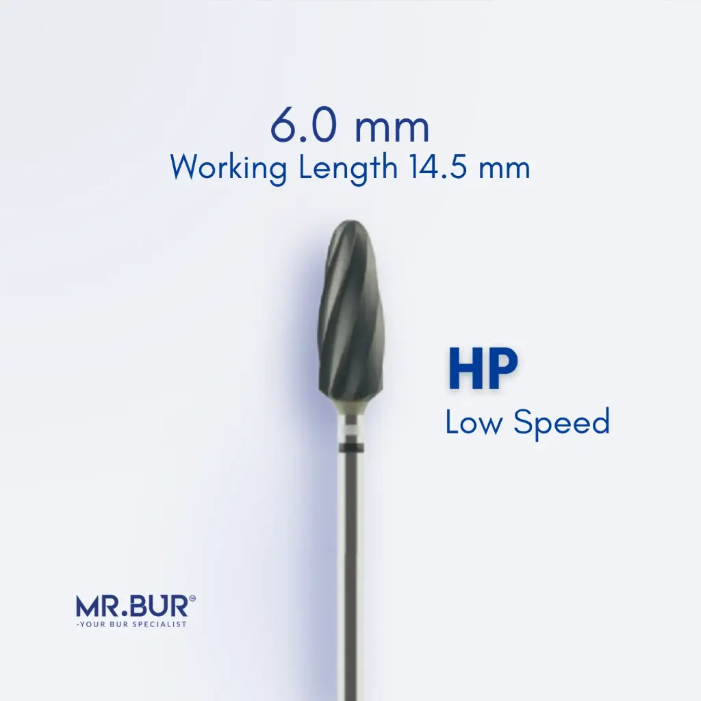 TC BUR FOR CVD COATING - PLAIN CUT SUPER COARSE