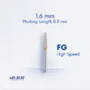 FG SUPER FINE MINI TAPER ROUND END