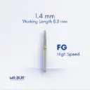 FG SUPER FINE TAPER FLAT END